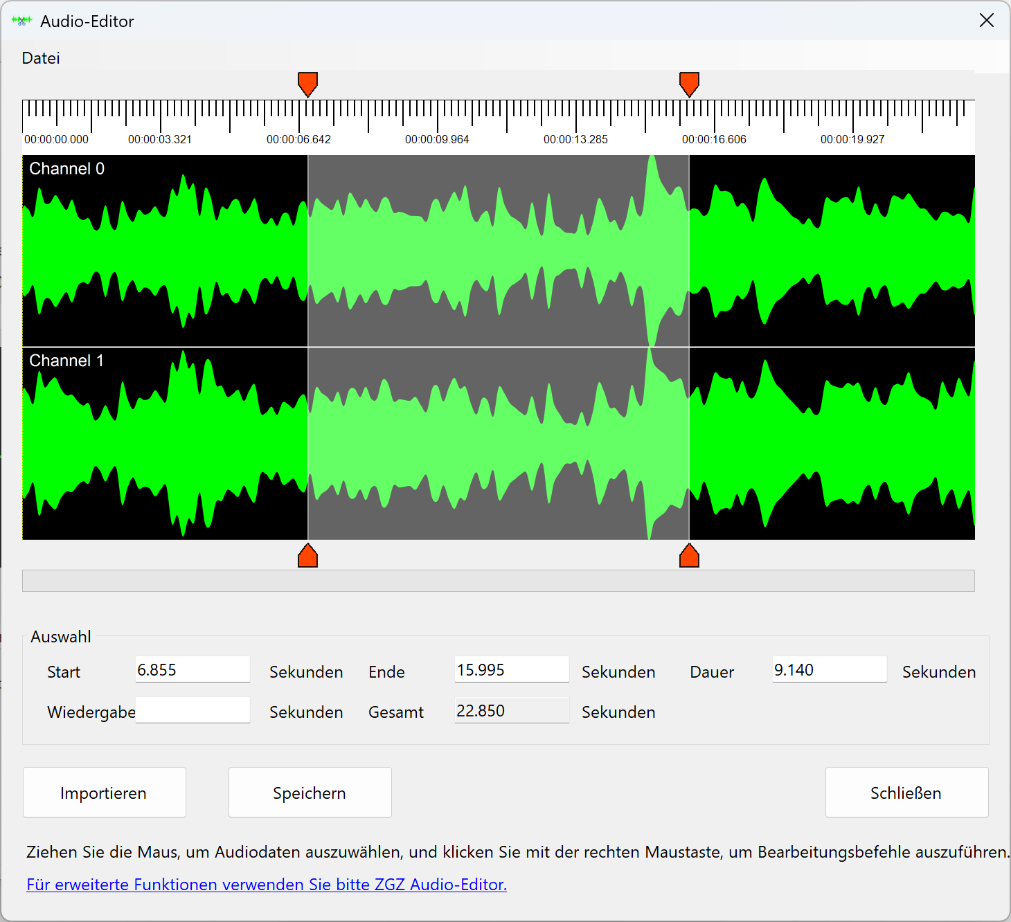 Screenshots von MP3-Audio-Recorder