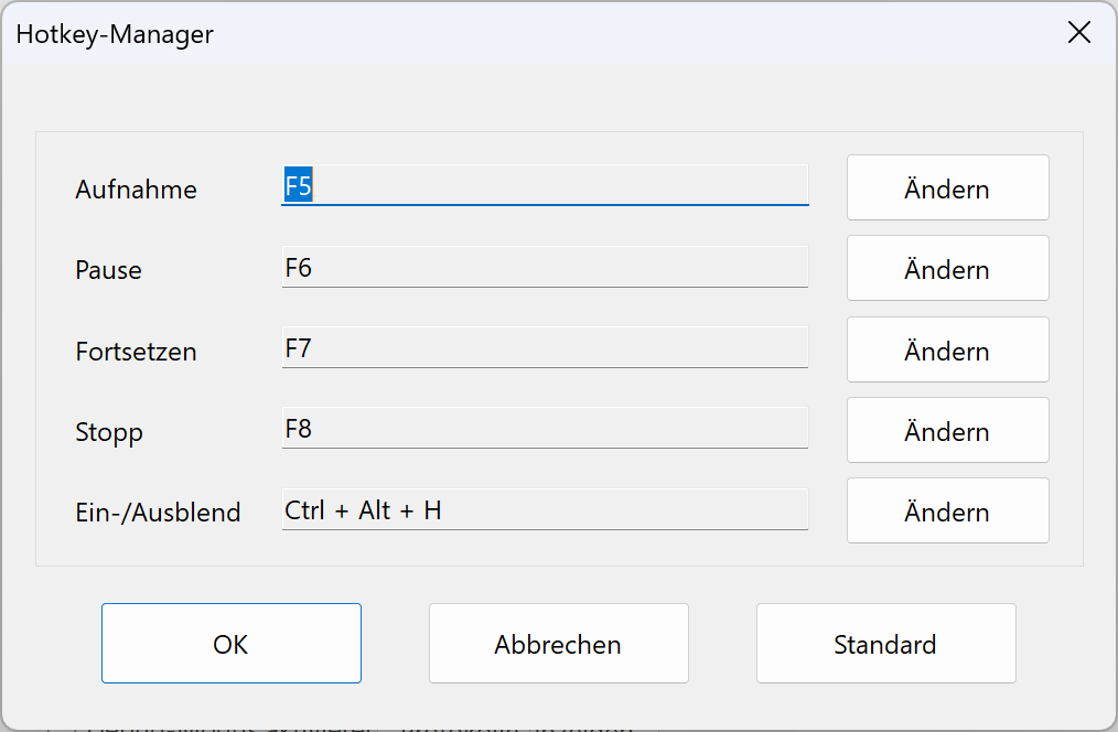 Screenshots von MP3-Audio-Recorder