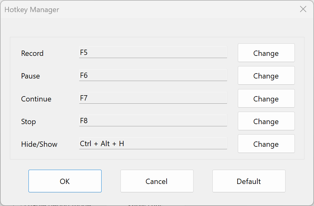 MP3 Audio Recorder Screenshot