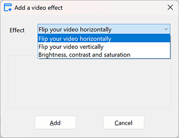 Screenshot of ZGZ Virtual Camera
